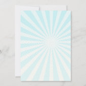 ペットの里親募集プールパーティ 招待状 (裏面)