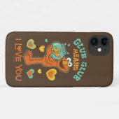 ペットの金魚を抱くエルモ Case-Mate iPhoneケース (裏面(横))