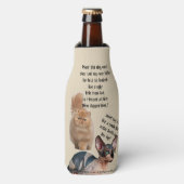 ペットの顔 ボトルクーラー (ボトル正面)