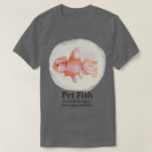 ペットの魚 Tシャツ (デザイン正面)