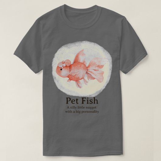 ペットの魚 Tシャツ (デザイン正面)