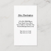 ペットはっきりしたシッターの名刺 名刺 (裏面)