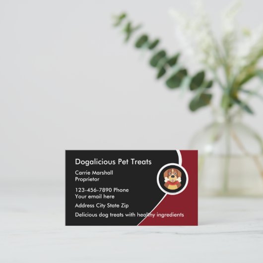 ペットは名刺を扱う 名刺 (スタンド正面)