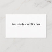 ペットは名刺を扱う 名刺 (裏面)