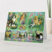 ペットまたは猫の父の日カード カード (正面)