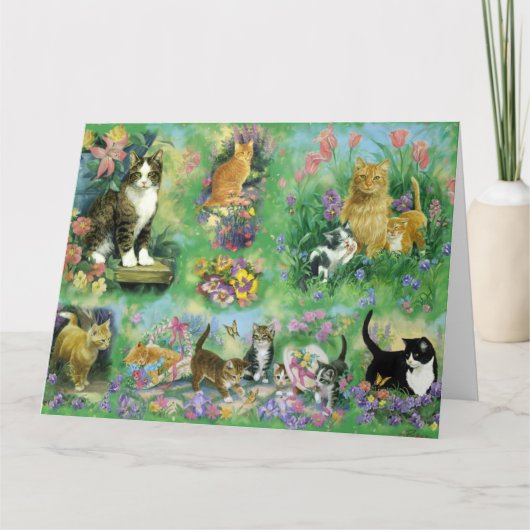 ペットまたは猫の父の日カード カード (正面)