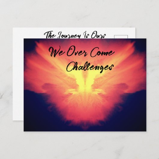 ペットや大切な人を失った悲しみを乗り越える ポストカード (正面/裏面)