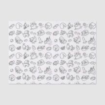 ペットをテーマにしたティッシュペーパー