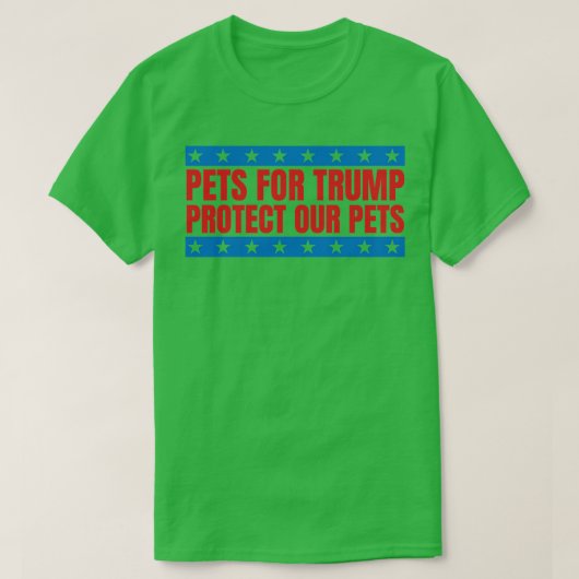 ペットを保護する3 Tシャツ (デザイン正面)