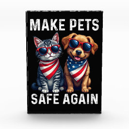 ペットを再び安全にするおもしろい フォトブロック