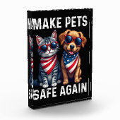 ペットを再び安全にするおもしろい フォトブロック (左)