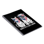 ペットを再び安全にするトランプ・ハリス犬猫の論争 ノートブック (右側)