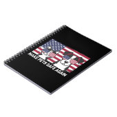 ペットを再び安全にするトランプ・ハリス論争2024 ノートブック (左側)