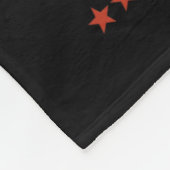 ペットを再び安全にするフランスのブルドッグ犬トランプ2024 フリースブランケット (角)