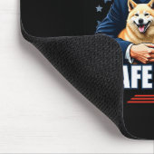 ペットを再び安全にするプロおもしろいトランプ2024 マウスパッド (コーナー)