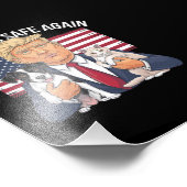 ペットを再び安全に救する投票トランプ フォトプリント            (角)
