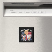 ペットを再び安全に救する投票トランプ マグネット (インサイチュ (食洗機))