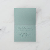 ペットを失くして申し訳ない悔やみや弔慰 カード (内部)