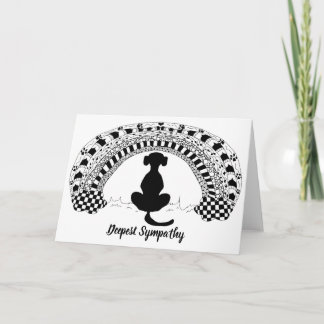 ペットを失ったお悔やみのカード カード