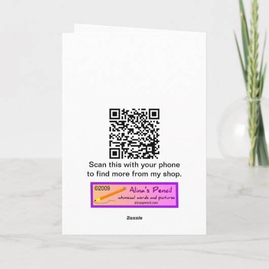 ペットを失った悲しい犬の漫画ペットの同情カード カード (裏面)