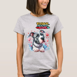 ペットを家族に迎える Tシャツ