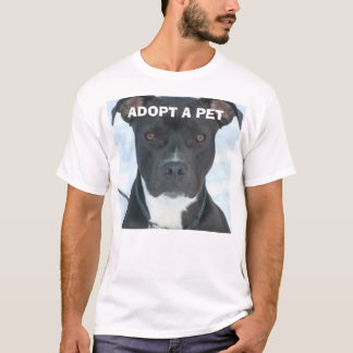ペットを採用して下さい Tシャツ