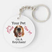 ペットを登場させて   キーホルダー (裏面)