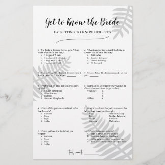 ペットを知って花嫁を知る