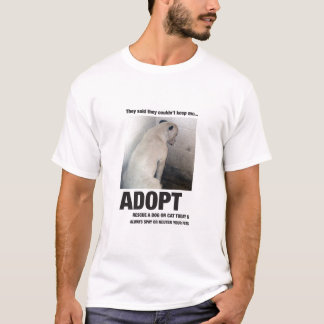 ペットを迎える Tシャツ
