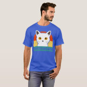 ペットを食べているらしい 再びペットを安全に Tシャツ (正面フル)