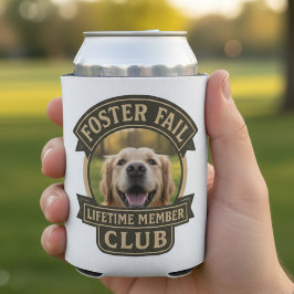 ペットを養子縁組して引きこんだユーモア 犬のお父さんクラブ 缶クーラー