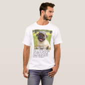 ペットをTシャツにしよう - 完全オーダーメイド Tシャツ (正面フル)