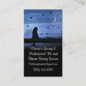 ペットアンドハウスシッティングプロフェッショナル 名刺 (正面)