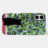 ペットアートの黒猫 Case-Mate iPhoneケース (裏面 (横))