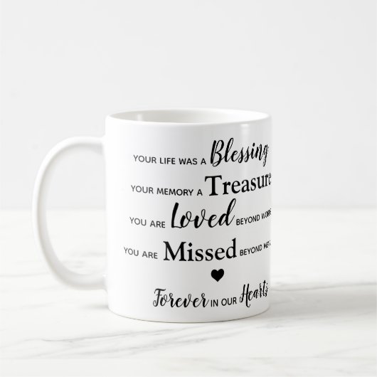 ペットウマ科のロス形馬記念碑 コーヒーマグカップ (左)