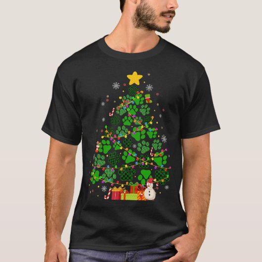 ペットオーナー 楽しいクリスマス キッズ メンズ レディース Tシャツ (正面)