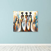 ペットオーラ - あなただけのペットの記憶ポートレート キャンバスプリント (インサイチュ (ウッドフロア))