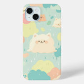 ペットカスタマイズの名前の猫のケース Case-Mate iPhoneケース (裏面)