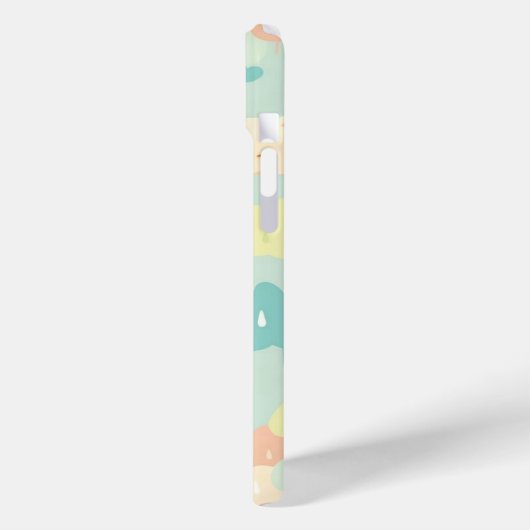 ペットカスタマイズの名前の猫のケース Case-Mate iPhoneケース (裏面 / 左)