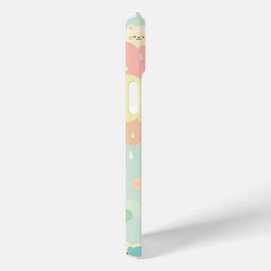 ペットカスタマイズの名前の猫のケース Case-Mate iPhoneケース (裏面 / 右)