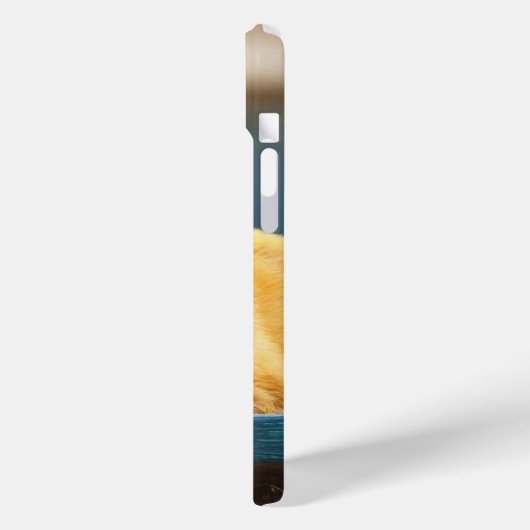 ペットカスタマイズの名前の猫のケース Case-Mate iPhoneケース (裏面 / 左)