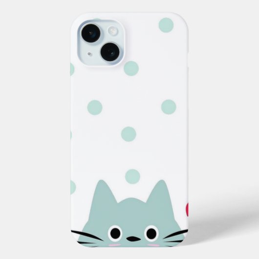 ペットカスタマイズの猫の電話代 Case-Mate iPhoneケース (裏面)
