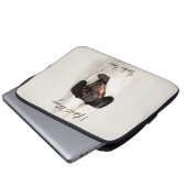 ペットカスタマイズドッグ猫ラップトップスリーブ ラップトップスリーブ (正面下部)