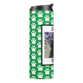 ペットカスタマイズ写真とポープリント タンブラー (回転左)