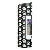 ペットカスタマイズ写真とポープリント タンブラー (回転左)