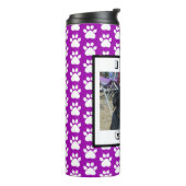 ペットカスタマイズ写真とポープリント タンブラー (回転左)