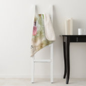 ペットカスタマイズ名写真タイポグラフィ シェルパブランケット (インサイチュ)