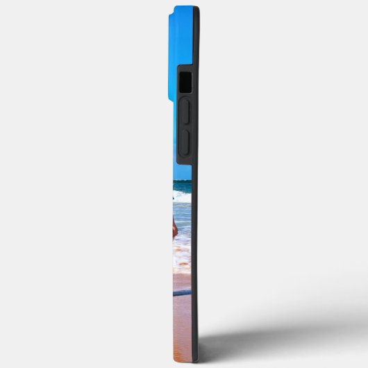 ペットカスタムとの夏のデザインの写真と文字 Case-Mate iPhoneケース (裏面 / 左)