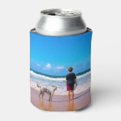 ペットカスタムの写真とクーラーボックスのギフト 缶クーラー (缶正面)
