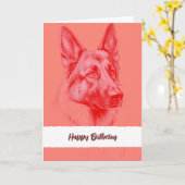 ペットカスタムの写真とメッセージ カード (黄色い花)